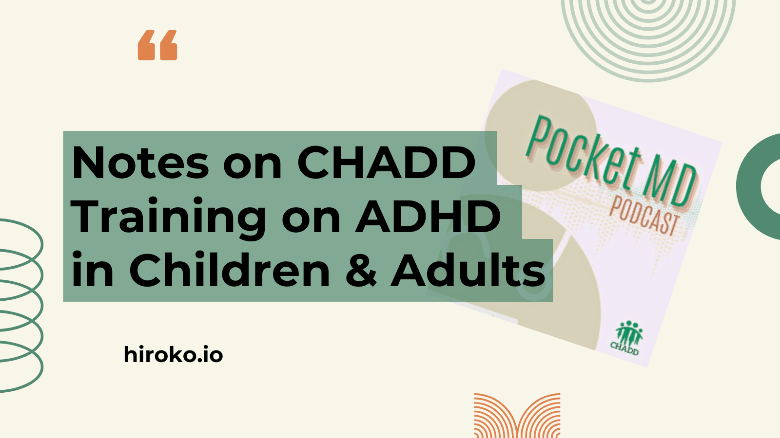 Summary of ADHD and Dyslexia(CHADD)