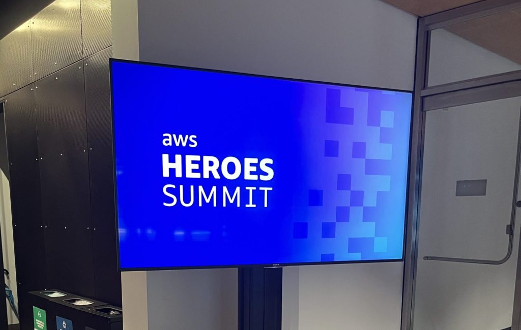 AWS Heroes Summit banner